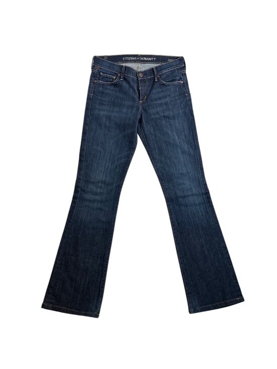 Citizens Of Humanity Denim - Citizens of Humanity Kelly Bootcut Jeans Womens 27 Dark Wash Low Rise